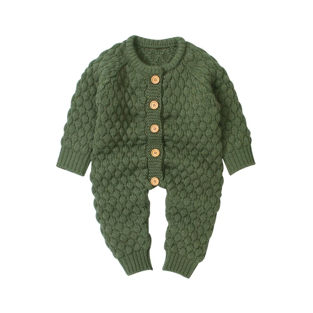 Knitted Baby Romper