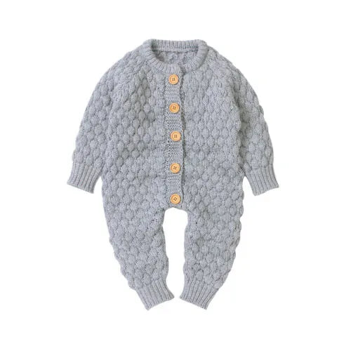 Knitted Baby Romper