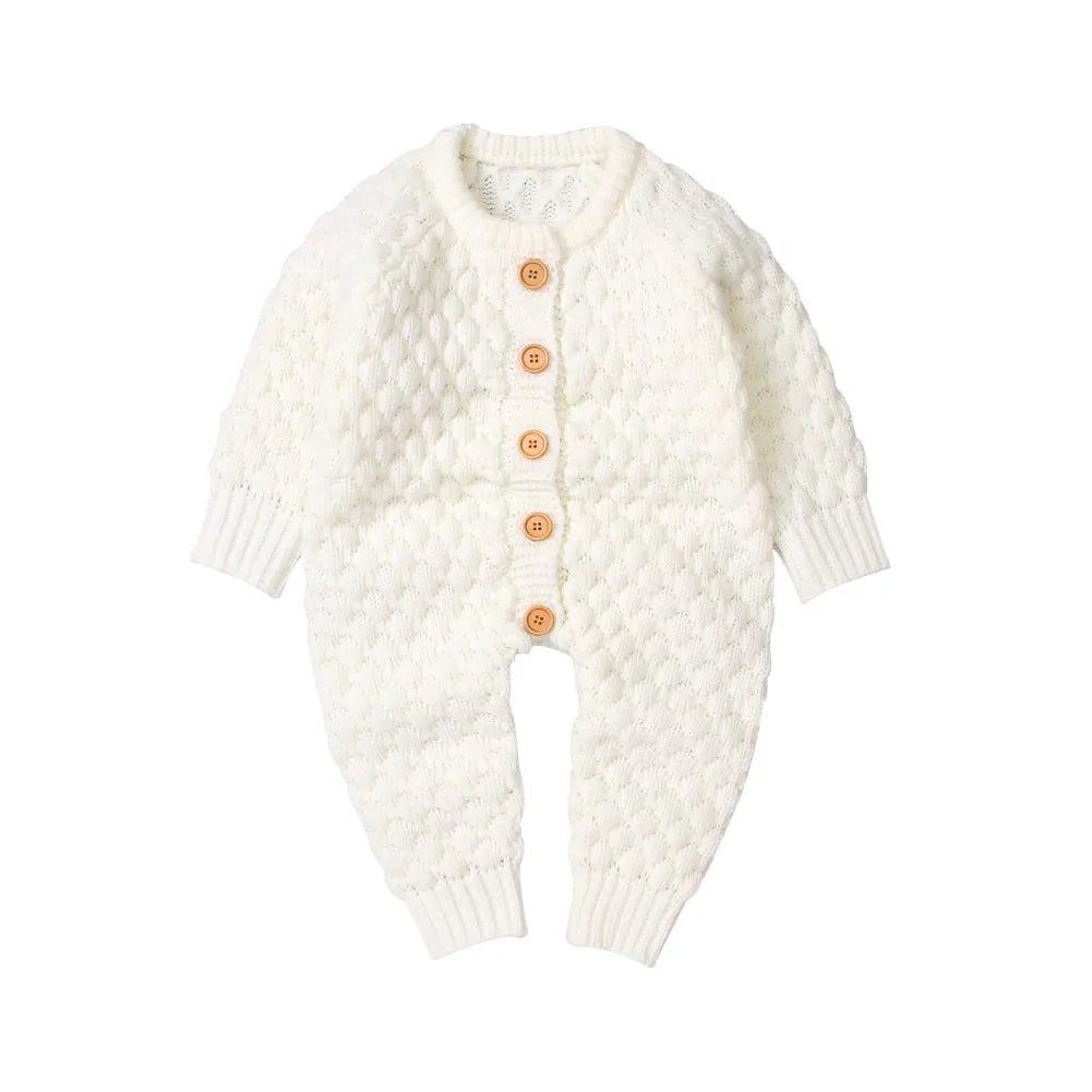 Knitted Baby Romper