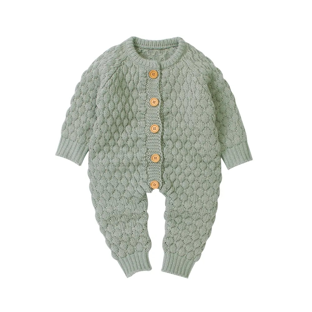 Knitted Baby Romper