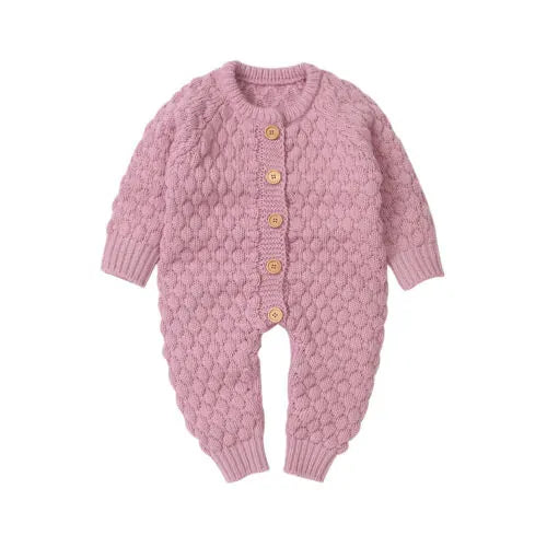 Knitted Baby Romper